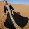 imageIDOPIP Embroidery Abayas for Women Muslim Moroccan Floral Maxi Kaftan Dress Arabic Islamic Dubai Robe Ramadan Prayer ClothesBlack