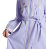 imageIDOPIP Kids Girls Muslim Abaya Dress with Belt Long Sleeve Zip Hooded Islamic Kaftan Maxi Dress Full Cover Thobe Gown ClothesPurple No Hooded