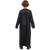 imageIDOPIP Muslim Arabic Thobe for Boys Kids Long Sleeve Islamic Arabic Kaftan Robe Embroidered Abaya Dress Clothes with PocketsBlack