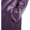 imageIDOPIP Muslim Arabic Thobe for Boys Kids Long Sleeve Islamic Arabic Kaftan Robe Embroidered Abaya Dress Clothes with PocketsPurple
