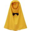 imageIDOPIP Muslim Girls Dress for Kids Long Sleeve Islamic Prayer Abaya Dress Maxi Kaftan Thobe with Hijab 2PCS Modest ClothesYellow