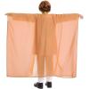 imageIDOPIP Muslim Thobe for Boys Islamic Arabic Kaftan Robe Ramadan Kids Long Sleeve Embroidery Tassels Open Front Cardigan ThobeCamel