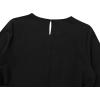 imageIDOPIP Womens Muslim Abaya Dress 2 Pieces Set Long Sleeve Button Down Shirt and Pants Casual Arabic Islamic Dubai OutfitsBlack  Belt