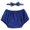 imageIDOPIP Baby Boys First 1st Valentines Day Birthday Cake Smash Outfit Gentleman Formal Bowtie and Diaper Covers Bloomers Shorts Clothes Set for Photo Props Party Red Bowtie 324 MonthsRoyal Blue Bowtie