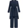Navy Blue + Belt Navy Blue + Belt