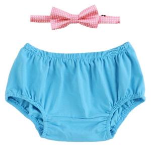 imageIDOPIP Baby Boys First 1st Valentines Day Birthday Cake Smash Outfit Gentleman Formal Bowtie and Diaper Covers Bloomers Shorts Clothes Set for Photo Props Party Red Bowtie 324 MonthsBlue  Pink Bowtie