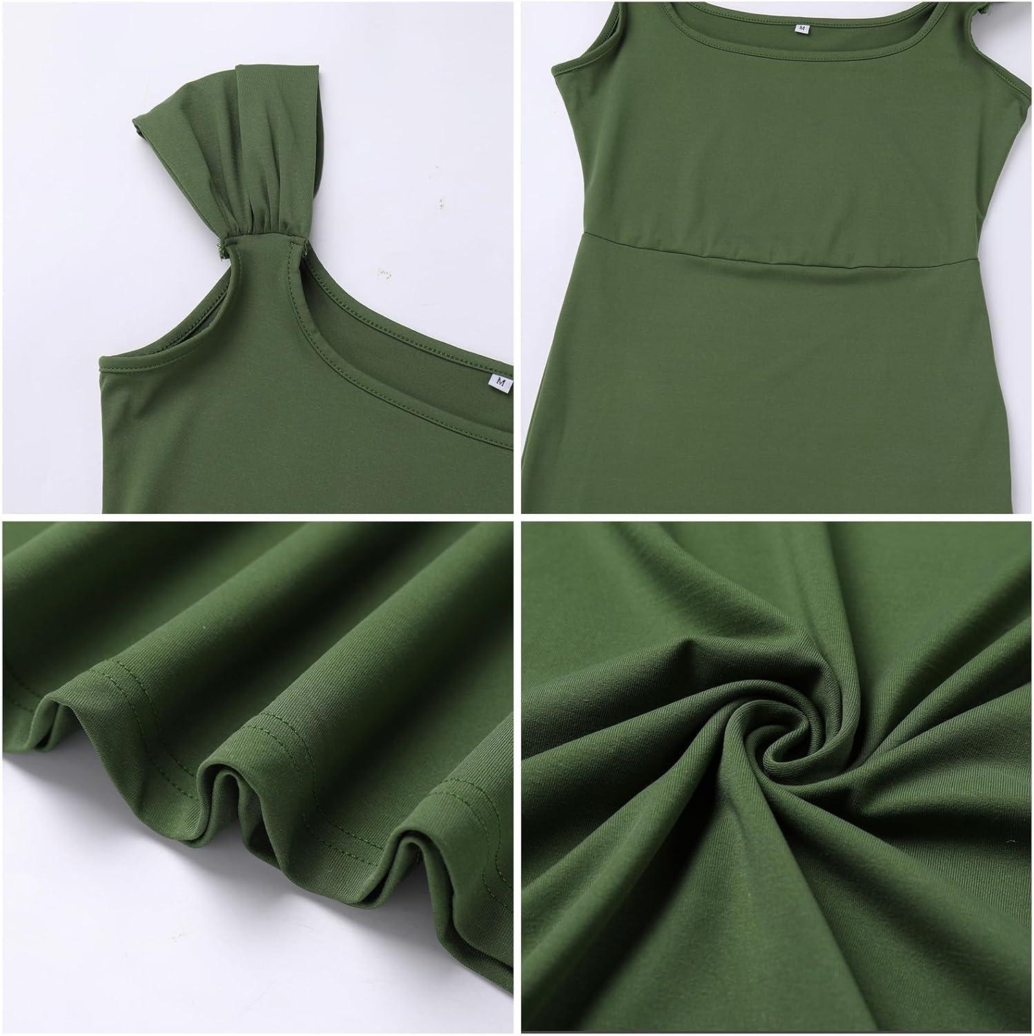 imageIDOPIP Women Elegant Mermaid Hem Bodycon Maxi Dress Square Neck Evening Party Gown Prom Wedding Guest Fishtail Cocktail DressGreen