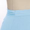 imageIDOPIP Women Irregular HighLow Hem Wrap Skirt Elegant High Waist Tie Side Midi Skirt Casual Summer Beach Ruffle Aline SkirtBlue