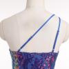imageIDOPIP Women Sexy One Shoulder Sparkle Sequin Bodycon Dress Glitter Cocktail Party Mini Dress Elegant Fitted Homecoming DressBlue