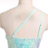 imageIDOPIP Women Sexy One Shoulder Sparkle Sequin Bodycon Dress Glitter Cocktail Party Mini Dress Elegant Fitted Homecoming DressGreen