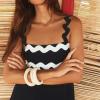 imageIDOPIP Womens Summer Casual Dress Beach Floral Maxi Dress Elegant Spaghetti Sleeveless Smocked Sundress Weeding Guest DressBlack