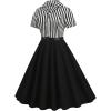 Black and White Striped Black and White Striped