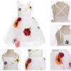 imageIDOPIP Baby Girls Embroidery Flower Tutu Dress Summer Sleeveless Backless Princess Birthday Party Dresses Tulle Bow SundressWhite