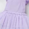 imageIDOPIP Baby Girls Tutu Dress Summer Sleeveless Backless Princess Birthday Party Dresses Ruffle Tulle Bowknot Romper SundressPurple
