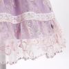 imageIDOPIP Toddler Baby Girls Embroidery Floral Tutu Dress Summer Sleeveless Bow Smocked Backless Princess Birthday Party DressesPurple