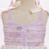 imageIDOPIP Toddler Baby Girls Embroidery Floral Tutu Dress Summer Sleeveless Bow Smocked Backless Princess Birthday Party DressesPurple
