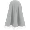 imageIDOPIP Baby Girls Muslim Abayas Dress with Hijab 2PCS Prayer Clothes for Toddler Kids Girl Ramadan Dresses Islamic Dubai RobeGray