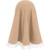 imageIDOPIP Baby Girls Muslim Abayas Dress with Hijab 2PCS Prayer Clothes for Toddler Kids Girl Ramadan Dresses Islamic Dubai RobeKhaki
