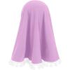 imageIDOPIP Baby Girls Muslim Abayas Dress with Hijab 2PCS Prayer Clothes for Toddler Kids Girl Ramadan Dresses Islamic Dubai RobePurple