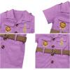 imageIDOPIP Girl Jungle Safari Outfit Wild Birthday RomperHat Jumpsuit Birthday Party Clothes Overall Shorts Photo Shoot BodysuitPurple
