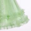 imageIDOPIP Toddler Baby Girls Sequin Heart Tutu Dress Pageant Wedding Flower Girl Dresses Princess Birthday Party Bowknot GownsGreen  Long Sleeve