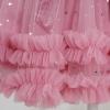 imageIDOPIP Toddler Baby Girls Velvet Tutu Dress Long Sleeve Princess Christmas Birthday Party Wedding Dresses Fall Winter ClothesDusty Pink  Sequin