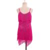 imageIDOPIP Kids Girls 1920s Flapper Dress Tassels Sequins Fringe Latin Dance Dress Gatsby Halloween Party Ballroom Dance CostumesHot Pink
