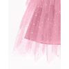imageIDOPIP Toddler Baby Girls Velvet Tutu Dress Bowknot Ruffle Tulle Princess Christmas Birthday Party Dress Fall Winter ClothesDusty Pink  Star