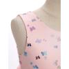 imageIDOPIP Toddler Baby Girls Sequin Butterfly Tutu Dress Princess Birthday Party Pageant Flower Girl Wedding VBackless DressesPeach Pink