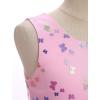 imageIDOPIP Toddler Baby Girls Sequin Butterfly Tutu Dress Princess Birthday Party Pageant Flower Girl Wedding VBackless DressesPink