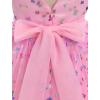 imageIDOPIP Toddler Baby Girls Sequin Butterfly Tutu Dress Princess Birthday Party Pageant Flower Girl Wedding VBackless DressesPink