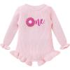 imageIDOPIP Baby Girl Sweater Romper First Birthday Outfit Girl Toddler Long Sleeve One Sweater Fall Winter Cake Smash ClothesPink