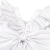 imageIDOPIP Flower Girl Butterfly Bow Tutu Dress for Kids Baby Princess Wedding Communion Birthday Party Pageant Baptism DressesWhite