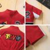 image:imageIDOPIP Baby Boys 1st 2nd Birthday Outfit Race Car Driver Romper Girls Boy Racer Jumpsuit Racing Suit Toddler Dress up CostumeDark Red 2nd