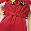 image:imageIDOPIP Baby Boys 1st 2nd Birthday Outfit Race Car Driver Romper Girls Boy Racer Jumpsuit Racing Suit Toddler Dress up CostumeDark Red 2nd