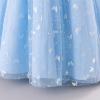 image:imageIDOPIP Butterfly Flower Girl VBackless Bow Dress for Kids Wedding Pageant Party Long Gown Communion Birthday Tulle DressesBlue