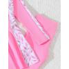 image:imageIDOPIP Muslim Swimsuits for Girls Modest Swimwear Burkini Full Cover Rash Guard Top Pants Set 2PCS Islamic Bathing SuitPink