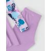 image:imageIDOPIP Muslim Swimsuits for Girls Modest Swimwear Burkini Full Cover Rash Guard Top Pants Set 2PCS Islamic Bathing SuitPurple
