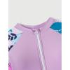image:imageIDOPIP Muslim Swimsuits for Girls Modest Swimwear Burkini Full Cover Rash Guard Top Pants Set 2PCS Islamic Bathing SuitPurple