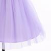image:imageIDOPIP Toddler Girls 1st 2nd 3rd Birthday Dress Tulle Smocked Dress Pageant Summer Bowknot Sundress for Photoshoot Party 16TPurple
