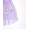 image:imageIDOPIP Toddler Girls Butterfly Birthday Dress Ruffle Tulle Flower Girl Wedding Pageant Formal Party Dress for Photo Shoot 16Rainbow Purple