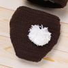 image:imageIDOPIP Newborn Baby Easter Bunny Photography Props Costume Boy Girl Crochet Knit Rabbit Hat Diaper Carrot 1st Birthday OutfitCoffee Rabbit  Carrot 3pcs