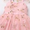 image:imageIDOPIP Baby Girl Tutu Dress Summer Sleeveless Backless Princess Birthday Party Dresses Toddler Pageant Smocked Tulle SundressPink