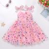 image:imageIDOPIP Baby Girl Tutu Dress Summer Sleeveless Backless Princess Birthday Party Dresses Toddler Pageant Smocked Tulle SundressPink Butterfly