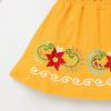 image:imageIDOPIP Toddler Baby Girls Mexican Dress Embroidered Floral Off Shoulder Dresses Summer Ruffle Kids Birthday Party DressesYellow