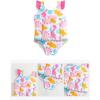 image:imageIDOPIP Kids Boys Girls Floatation Swimsuit with Adjustable Buoyancy Baby Float Suit Swim Vest One Piece Swimwear Bathing SuitPink Dinosaur