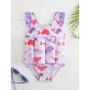 image:imageIDOPIP Kids Boys Girls Floatation Swimsuit with Adjustable Buoyancy Baby Float Suit Swim Vest One Piece Swimwear Bathing SuitPurple Whale
