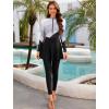 image:imageIDOPIP Muslim Swimsuit for Women 4PCS Modest Burkini Swimwear One Piece Swimsuit with Beach Skirt Sarong Pants Bathing SuitGray