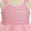 image:imageIDOPIP Toddler Baby Girls Sequin Bowknot Tutu Dress Smocked Princess Birthday Party Dresses Pageant Wedding Tulle Gown 16TPink