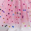 image:imageIDOPIP Toddler Baby Girls Shiny Butterfly Tutu Dress Princess Birthday Party Pageant Flower Girl Wedding VBackless DressesPink  Polka Dot